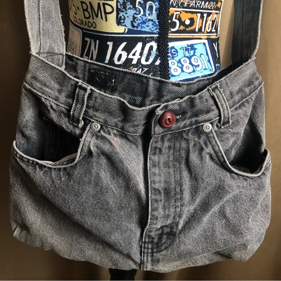 Canteen Levi Denim Crossbody Purse - Picture 2 of 11